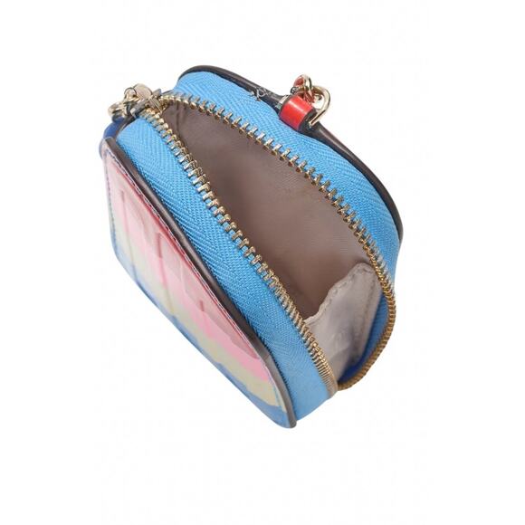 NWT Kate Spade New York Popsicle Bag Charm Leather Coin Purse Keychain - Picture 4 of 5